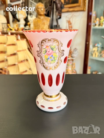 Чешка - Бохемска ваза / Бохемия. №7879