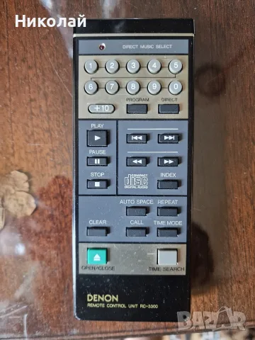 Сиди плеър DCD-3300 DENON с дистанционно, снимка 5 - MP3 и MP4 плеъри - 55171124