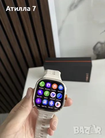 Смарт часовник с огромен AMOLED дисплей, 4G SIM, GPS и камера, снимка 7 - Смарт часовници - 56274600