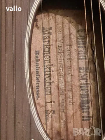 Стар струнен инструмент цитра, снимка 2 - Антикварни и старинни предмети - 50091199