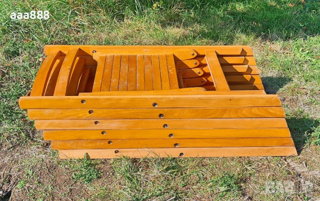 Столове сгъваеми парен бук комплект, снимка 7 - Столове - 52189022