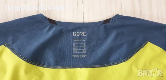 GORE Running Germany Stretch Mens Size L/XL ОРИГИНАЛ! Мъжка Дишаща Тениска!, снимка 6 - Тениски - 41714320