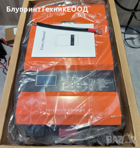 3600W 24V Нискочестотен тороидален инвертор/UPS със зареждане до 40А, снимка 11 - Друга електроника - 44740456