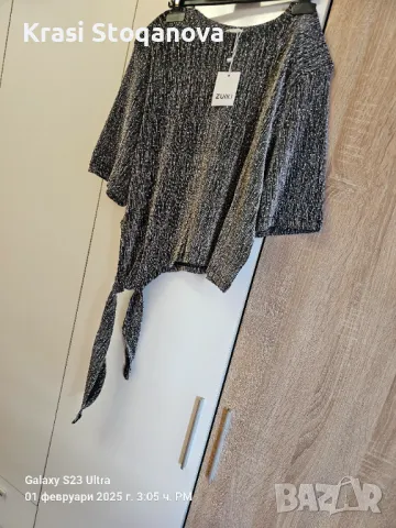 Елегантна и Официална Блуза / Made in Italy , снимка 4 - Корсети, бюстиета, топове - 48919105