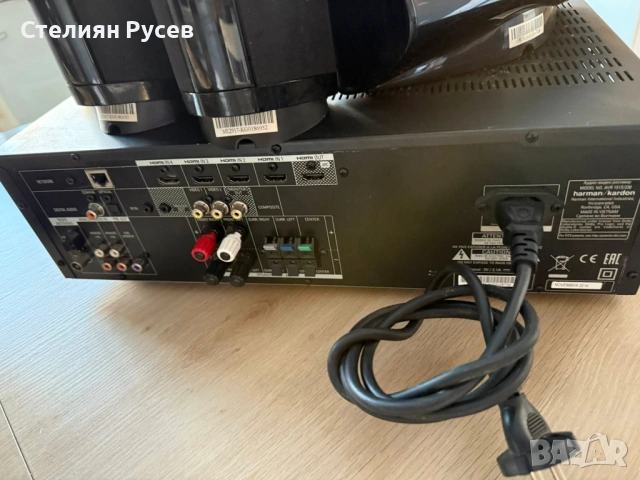 1901  harman kardon AVR 151s/230 аудио видео ресийвър + 5 сателита  / домашно кино / аудио  система , снимка 8 - Ресийвъри, усилватели, смесителни пултове - 53159791