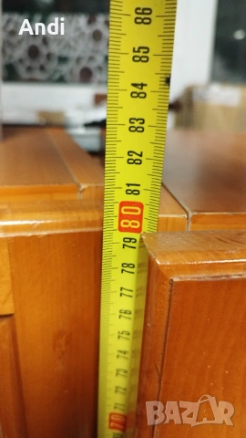 Кухненски шкафофе горен ред с врати от масив цвят череша 80/50 - 54/32см, снимка 9 - Кухни - 53091150