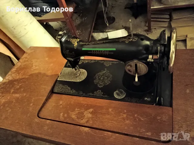 Стара шевна машина Union, снимка 3 - Антикварни и старинни предмети - 47977669