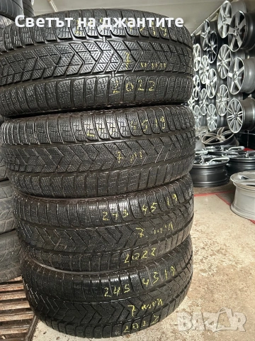 Гуми 245/45/19 Pirelli Зимни 4 броя, снимка 2 - Гуми и джанти - 53520830