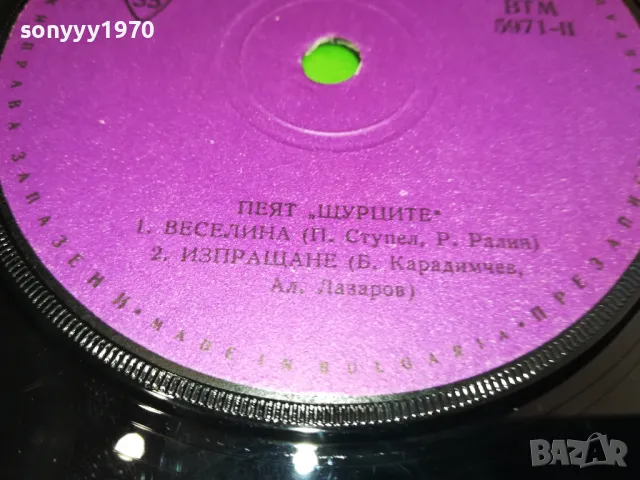 ЩУРЦИТЕ-КОЛЕКЦИОНЕРСКА ПЛОЧА 2711242019, снимка 15 - Грамофонни плочи - 48132010