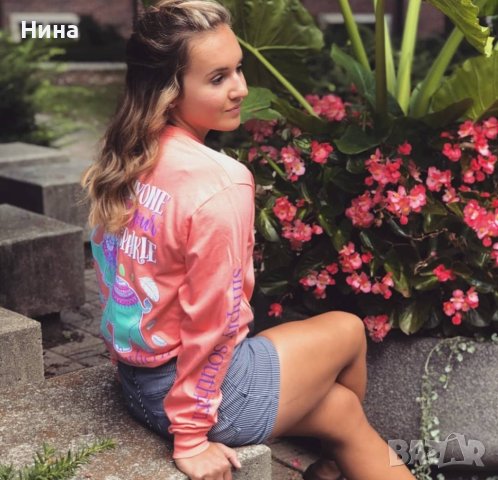 Блуза с готина апликация Jeep