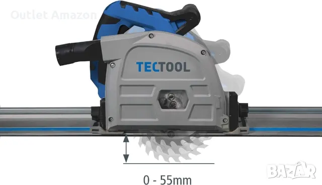 Tectool 19018 - Потопяем циркуляр 
, снимка 2 - Други инструменти - 47606017