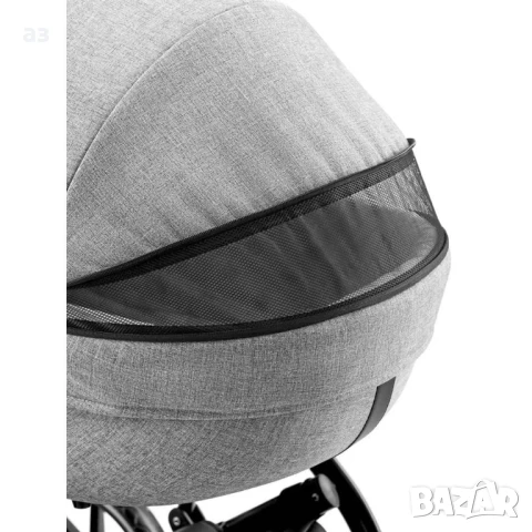 Детска бебешка количка 3 В 1 DADA PARADISO MAX 500 SILVER LIGHT, снимка 6 - Детски колички - 50975715