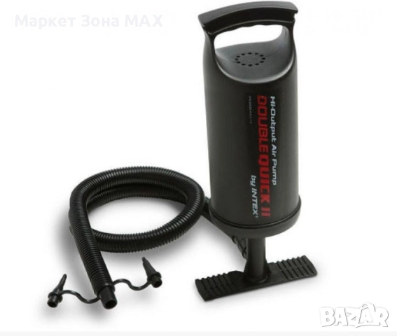 Ръчна помпа, Double Quick II 36см, INTEX, снимка 4 - Други стоки за дома - 52934343