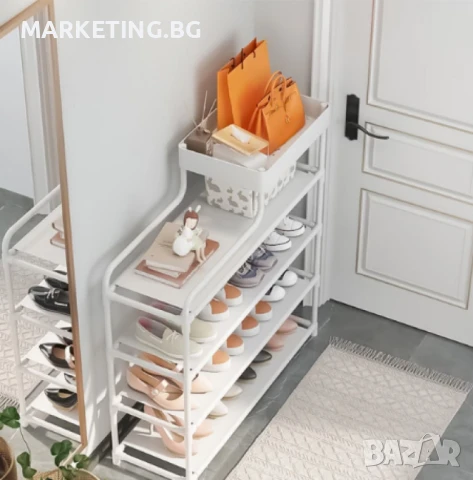 Шкаф за обувки, 81 x 22 x 60 см, снимка 5 - Други стоки за дома - 50580130