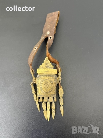 Бронзова кутийка за евзи / кабзи. №7533