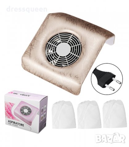 3191 Прахоуловител за маникюр 40W с филтър, снимка 5 - Продукти за маникюр - 34236280