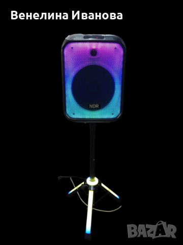 Bluetooh Karaoke Speaker NDR 102B, снимка 2 - Bluetooth тонколони - 44835043