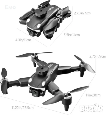 4K Безчетков дрон - F200, снимка 2 - Дронове и аксесоари - 48551101