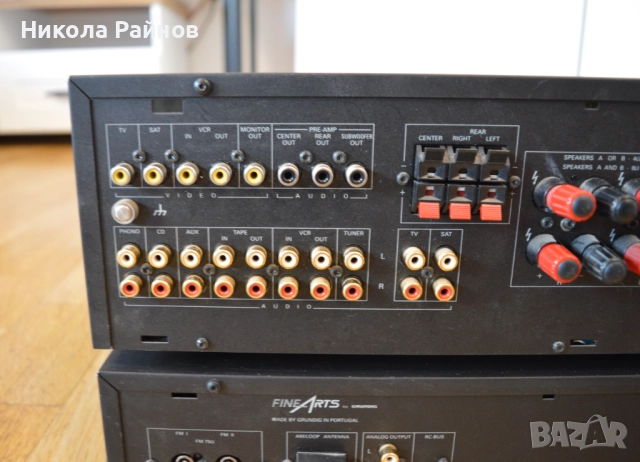 Комплект Тунер и Усилвател GRUNDIG Fine Arts V 1000 DPL, снимка 8 - Ресийвъри, усилватели, смесителни пултове - 52807544