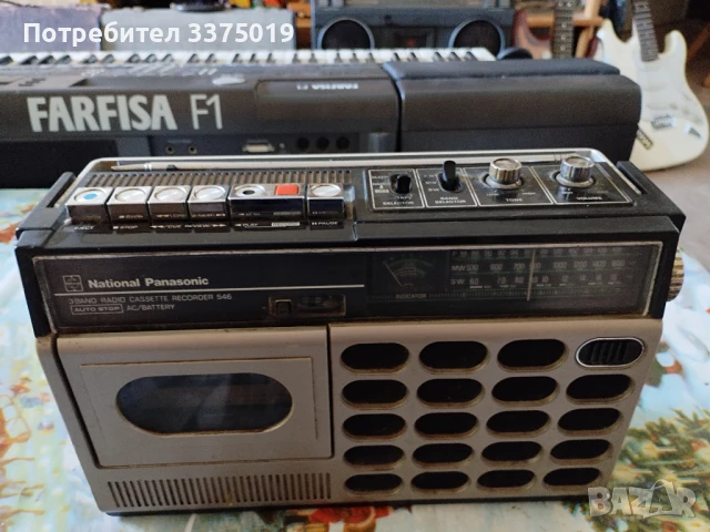 Касетофон Национал Панасоник, снимка 10 - Радиокасетофони, транзистори - 50910436