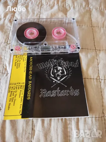 Motorhead - Bastards, снимка 4 - Аудио касети - 50397443