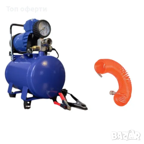 Компресор за гуми с бутилка 3L 12v - 1427