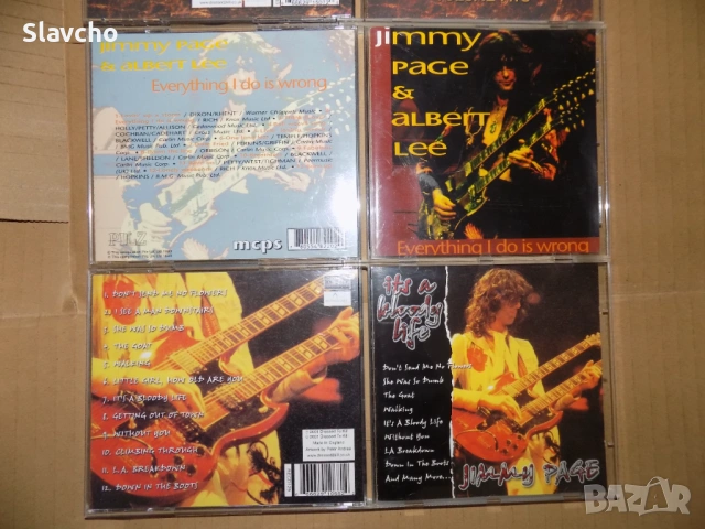 Компакт дискове на-Jimmy Page–Outrider/Collection/Everything I Do Is Wrong/It's A Bloody Lif, снимка 10 - CD дискове - 39331239