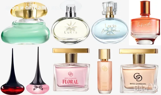 Lucia, Elvie, Infinita My Sunshine, Love Potion, Miss Giordani, Giordani Gold - ORIFLAME