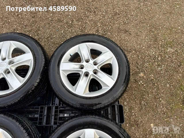 4бр.Алуминиеви джанти 16цoлa 5x114.3 + ЛЕТНИ ГУМИ за Kia,Hyundai,Mazda,Mitsubishi, снимка 6 - Гуми и джанти - 53687399