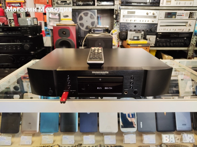 CD Player Marantz CD 6005 с оригинално дистанционно. В отлично техническо и визуално състояние., снимка 6 - Декове - 51723384