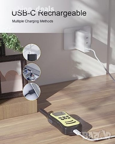 Ново уоки токи двупосочна радио играчка дълъг обхват фенерче за деца Подарък игра, снимка 6 - Други - 41811850