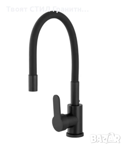 ПРОМО ОФЕРТА – Черна кухненска мивка + смесител само за 199 Е!, снимка 2 - Мивки - 51732260