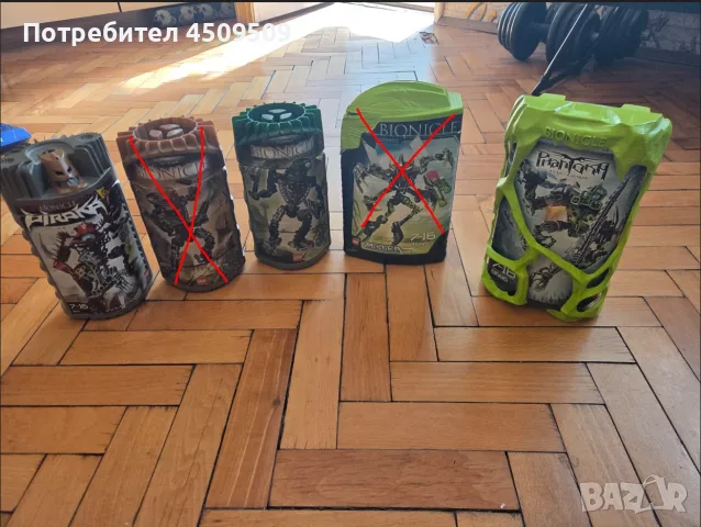 Lego Bionicle роботи