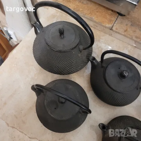 няколко японски чугунени чайника, снимка 6 - Сервизи - 48647605
