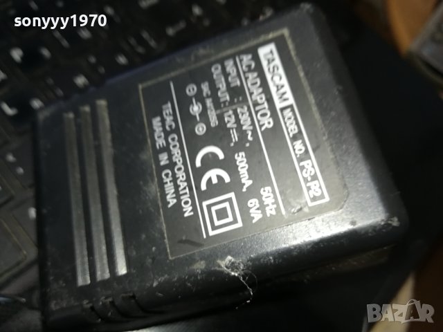 ЗАЯВЕН-TASCAM ADAPTOR 1407231334, снимка 2 - Други - 41548641