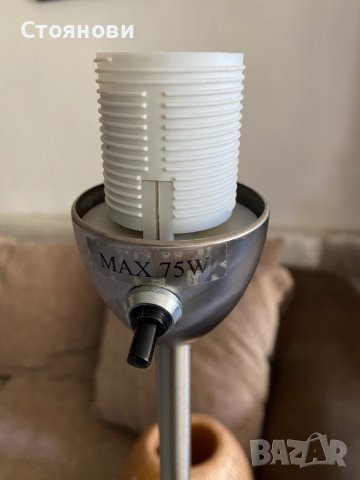 Модерна ратанова висока настолна Лампа , снимка 12 - Настолни лампи - 41907802