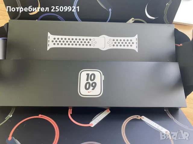 Apple Watch 7 Nike GPS Edition 41 mm Starlight, снимка 5 - Смарт гривни - 55888788