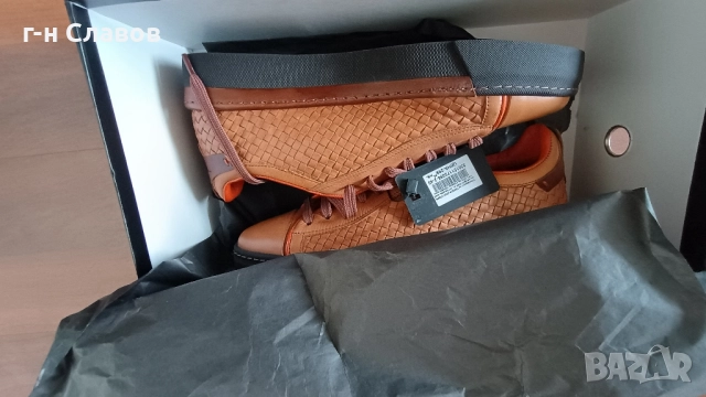 Teodor Leather Sneakers ОРИГИНАЛ! Мъжки ест. кожа!, снимка 14 - Спортно елегантни обувки - 51878058