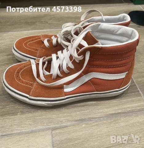 Кецове Vans sk8 hi 39, снимка 2 - Кецове - 53759629