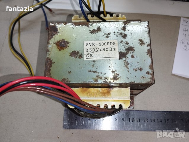 Продавам трансформатор 2 нам. 2*37V ~450VA 5.5кг, снимка 3 - Друга електроника - 41892587