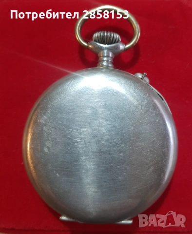 Стар Швейцарски джобен часовник Roskopf, снимка 4 - Антикварни и старинни предмети - 53513461