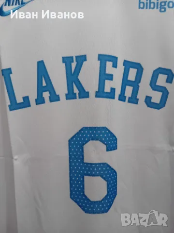 Чисто нов оригинален потник на Los Angelis Lakers - LeBron James, снимка 5 - Баскетбол - 50412823