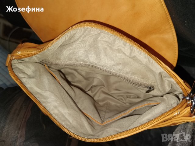 Дамска чанта в оранжево, снимка 2 - Чанти - 40897772