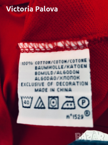 Тениска с яка POLO RALPH LAUREN оригинал, снимка 9 - Тениски - 44829159