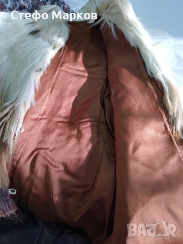 Палто естествен косъм , снимка 4 - Палта, манта - 52394577