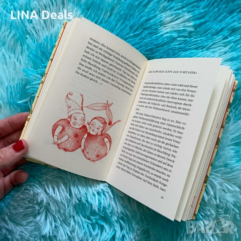 Немска книжка „Das Herz bleibt ein Kind'' – Weihnachten mit Fontane, снимка 3 - Чуждоезиково обучение, речници - 53143314