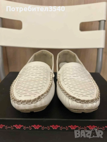 Бели мокасини Ramarim, снимка 7 - Дамски ежедневни обувки - 53577263
