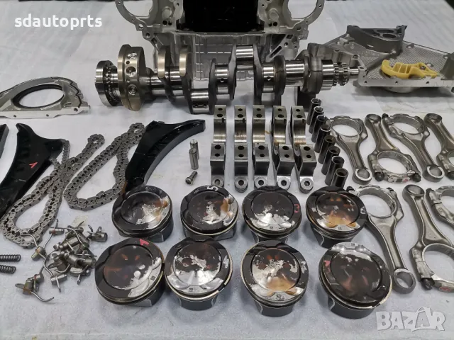 812km Като Нов Комплект Блок Вал Бутала S63B44B M5 F90 X5M F95 X6M F96, снимка 3 - Части - 48338151