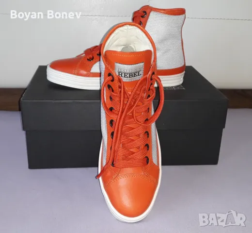 Нови, уникални дамски кецове Hogan Rebel номер 35 1/2, снимка 10 - Кецове - 48759829