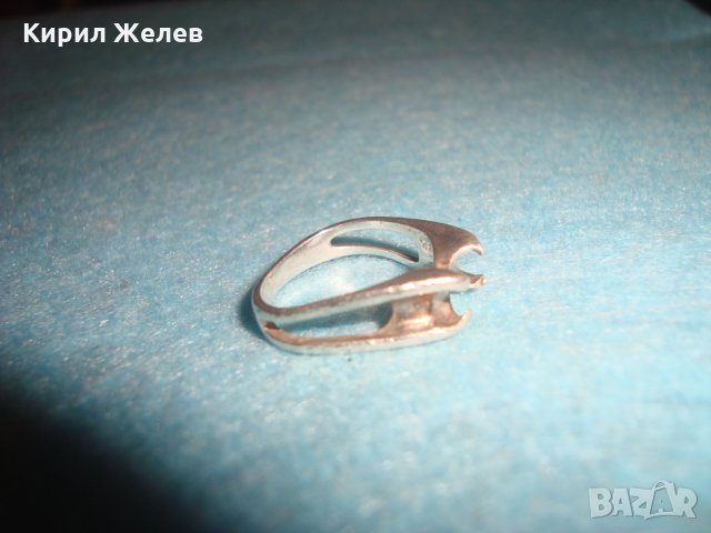СТАР СРЕБЪРЕН ПРЪСТЕН СРЕБРО 925 АРТ НУВО СТИЛ 25263, снимка 10 - Пръстени - 34616578